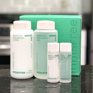 Green Tea Hyaluronic Skincare Travel / Refill Set (New in box)